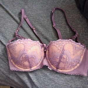 Adore Me Kimmy Push Up Bra 34D Light Purple